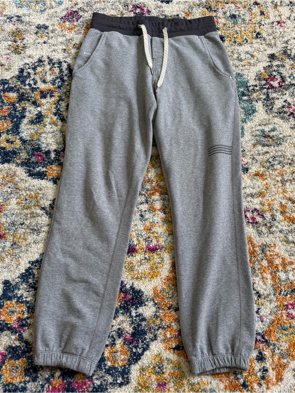 VUORI Balboa Sweatpants Pants Gray Mens Size XS Stretch Athletic Workout